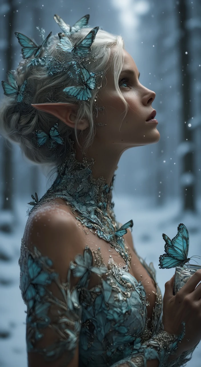 Chrono Edit: Initiate a dramatic seasonal transformation of the environment around the elf.

Background Change: The blurry 